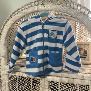 Vintage Y2K sesame beginnings baby Cookie Monster basketball hoodie